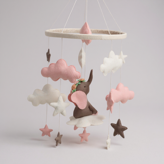 Elephant Dreams Cot Mobile