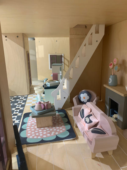 Mobilier de salon pour maison de poupée
