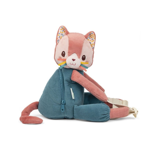 Sac à dos peluche Lilliputiens - Chat Jeanne