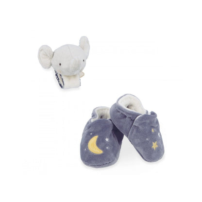 Kaloo Rattle & Slippers - Elephant