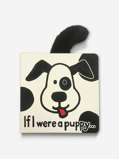 Jellycat If I Were A Puppy Board Book in White