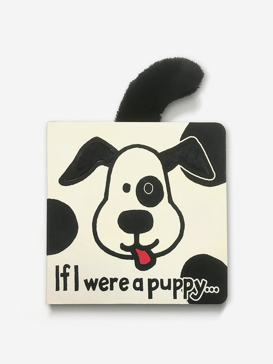 Jellycat If I Were A Puppy Board Book in White