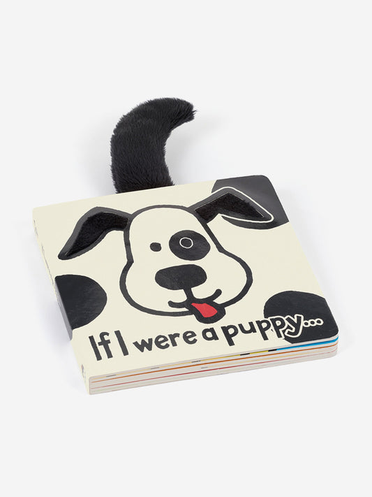 Jellycat If I Were A Puppy Board Book in White