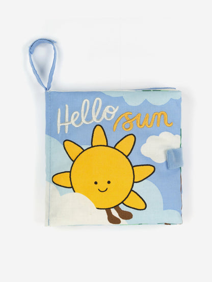 Jellycat Hello Sun Fabric Book in Blue