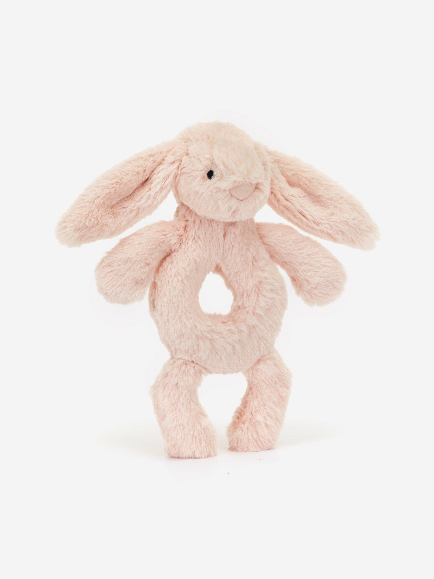 Jellycat Bashful Blush Bunny Ring Rattle in Pink (18 CM)