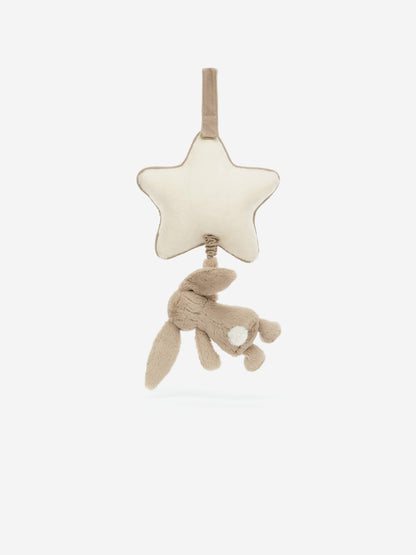 Jellycat Bashful Beige Bunny Musical Pull in Beige (30 CM)