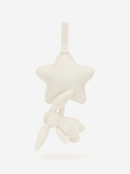 Jellycat Bashful Bunny Musical Pull in White (30 CM)