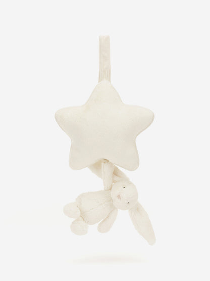 Jellycat Bashful Bunny Musical Pull in White (30 CM)