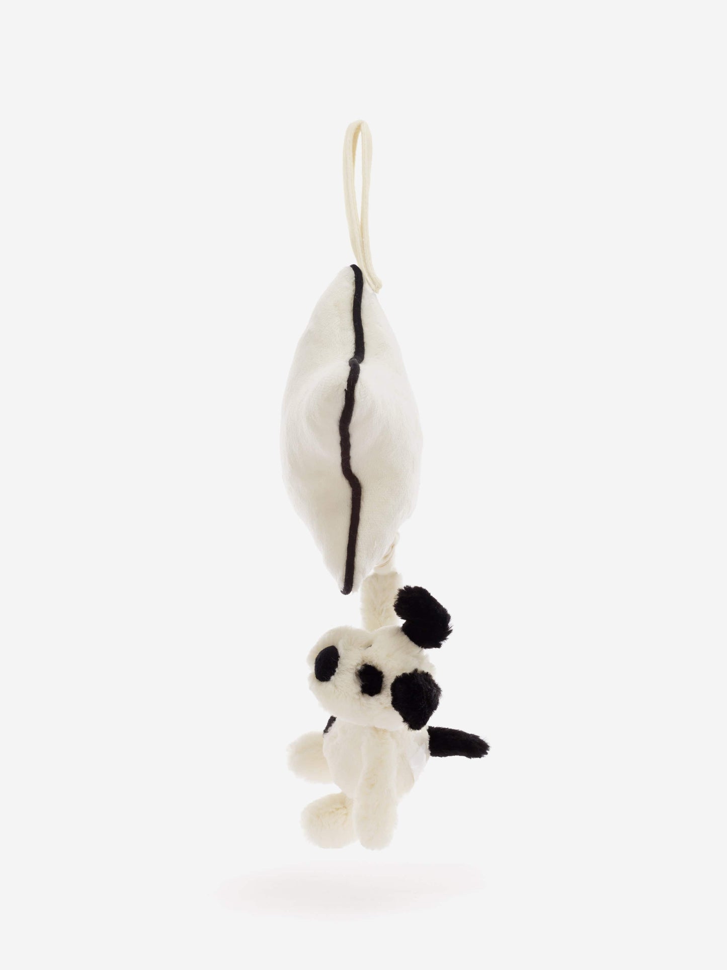 Jellycat Bashful Puppy Musical Pull in White (30 CM)