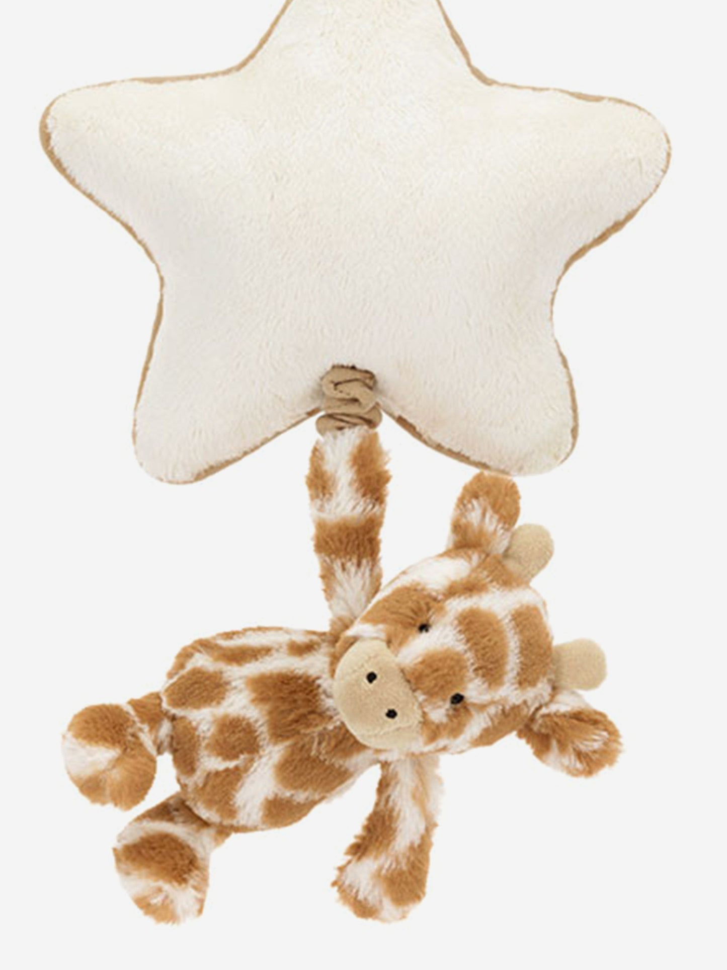 Jellycat Bashful Giraffe Musical Pull in Brown (30 CM)