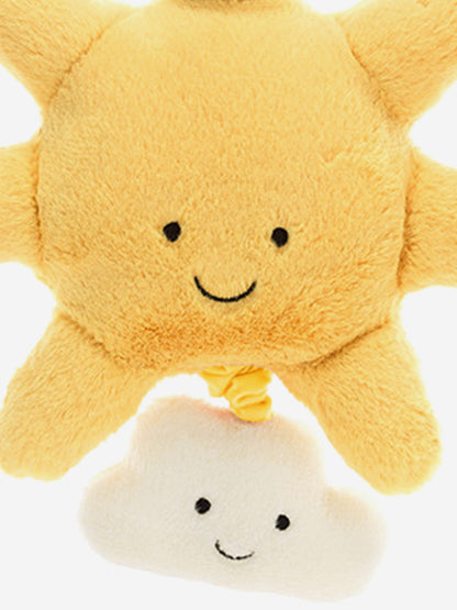 Jellycat Amuseables Sun Musical Pull in Yellow (20 CM)