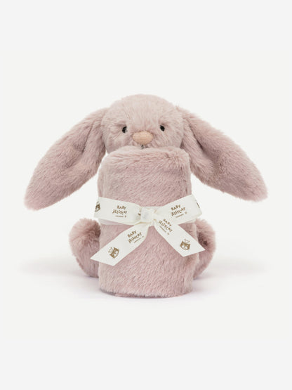 Jellycat Bashful Luxe Rosa Bunny Soother in Purple (34 CM)