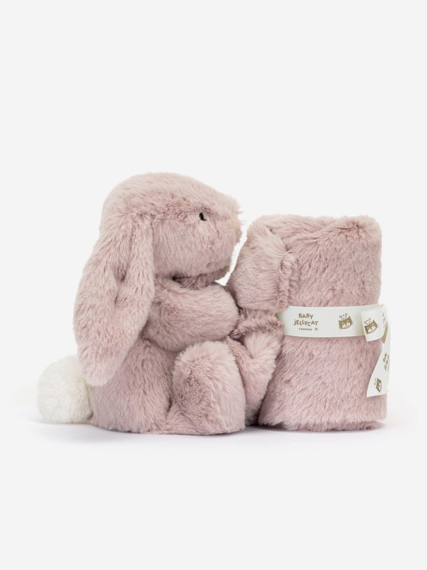 Jellycat Bashful Luxe Rosa Bunny Soother in Purple (34 CM)