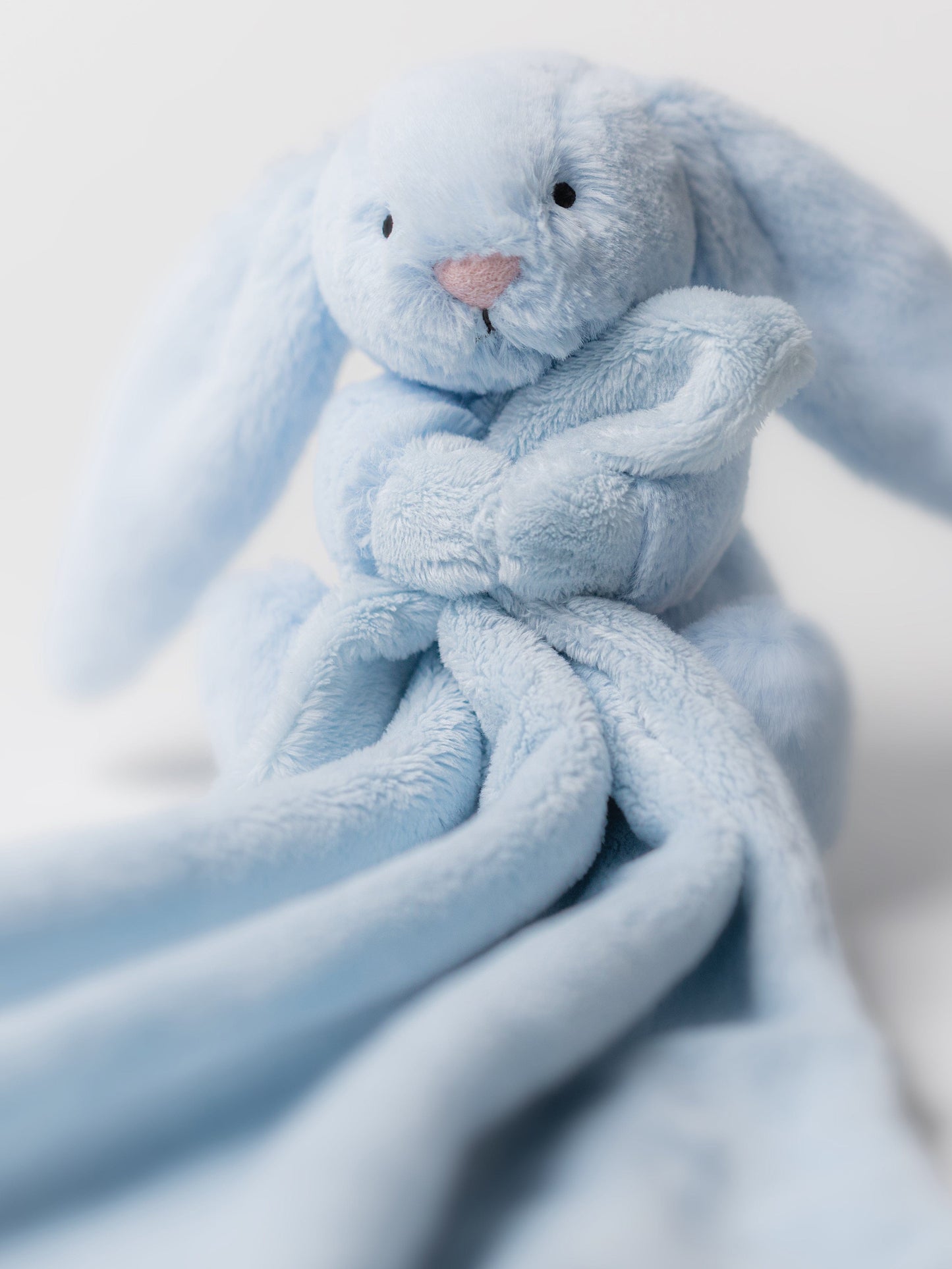 Jellycat Bashful Bunny Soother in Blue (34 CM)