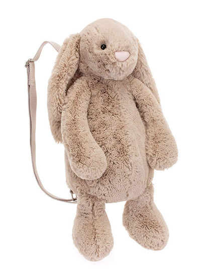 Bashful Bunny Backpack in Beige (44cm)