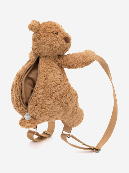 Bartholomew Bear Backpack in Beige (32cm)