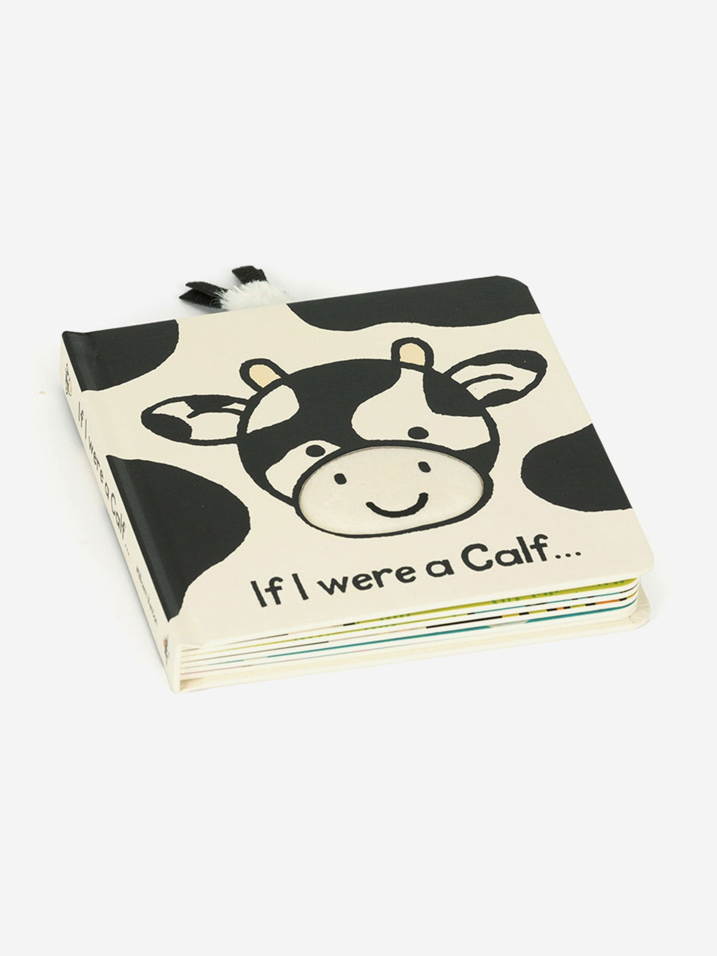 If I Were A Calf Board Book in White (15cm)