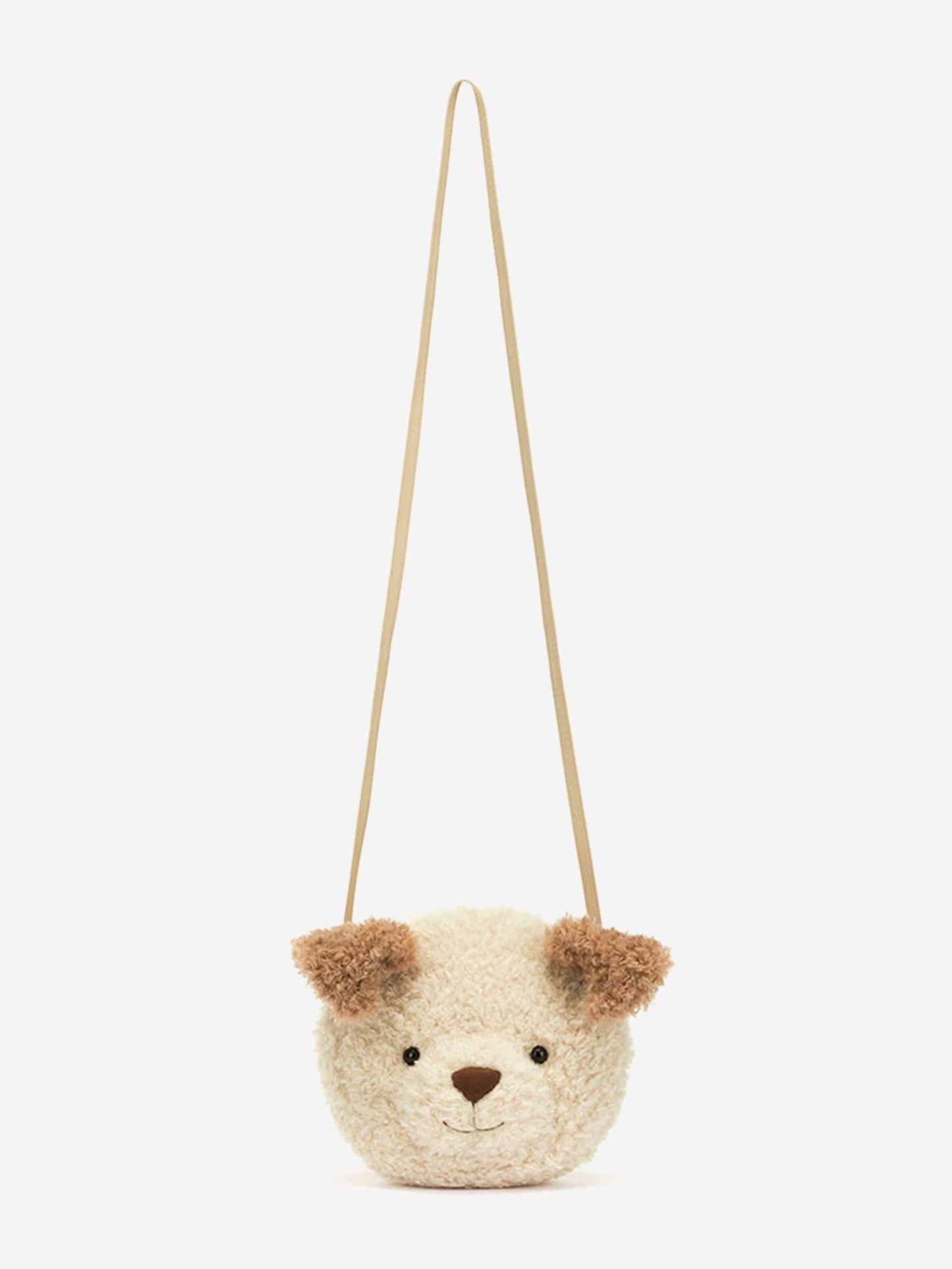 Little Pup Bag in Beige (19cm)