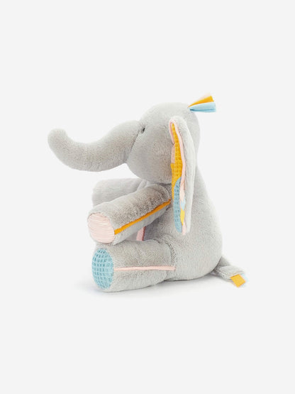 Peek-a-Boo Elly Activity Toy in Grey (23cm)