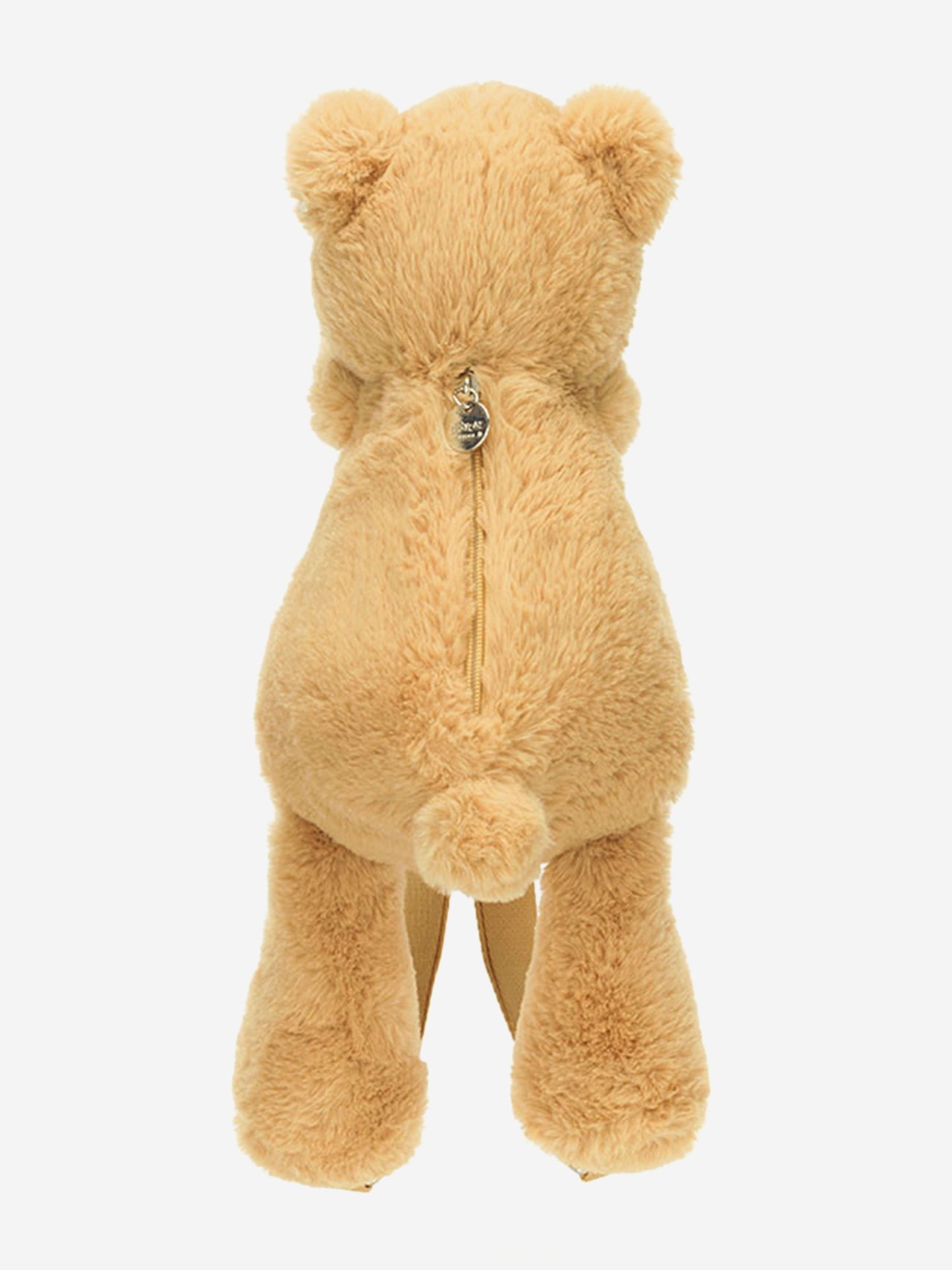 Smudge Bear Backpack in Beige (43cm)