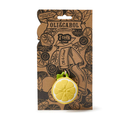 Oli & Carol John Lemon Mini Teether