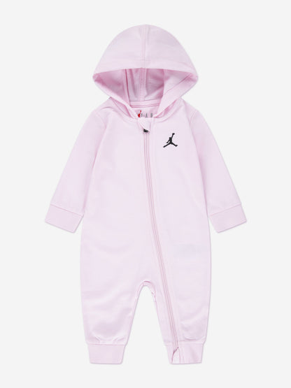 Jordan Baby Girls Jumpman Coverall in Pink