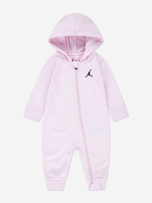 Jordan Baby Girls Jumpman Coverall in Pink