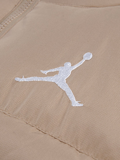 Jordan Boys Puffer Filled Gilet in Beige