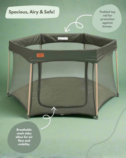 All Stars JOY Baby Playpen - Green