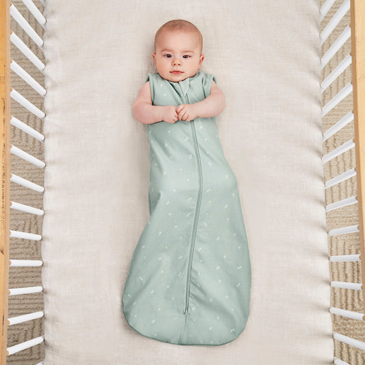 ergoPouch - Organic All Year Jersey Sleeping Bag - Sage 1.0 TOG