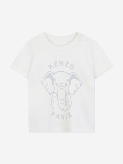 KENZO Baby Boys 3 Piece Tracksuit Set in Blue