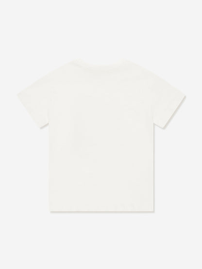 Konges Sløjd Girls Era Flower Basket in T-Shirt in Ivory