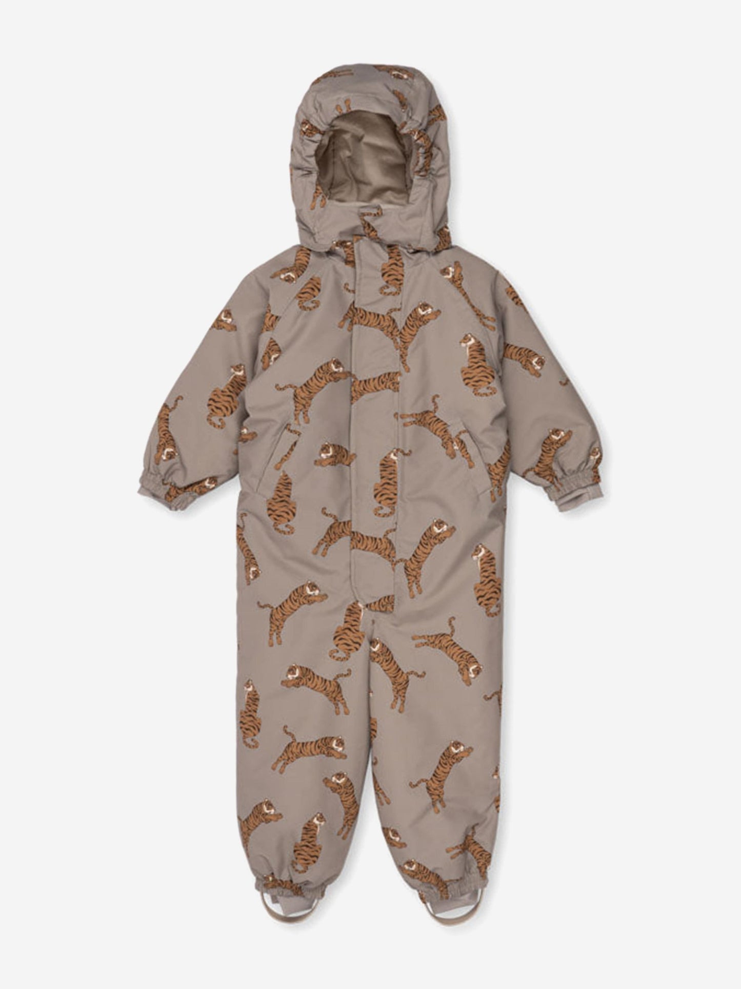 Konges Sløjd Boys Nohr Tiger Snowsuit in Brown