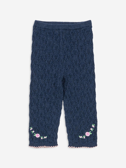 Konges Sløjd Girls Rosier Pants in Navy