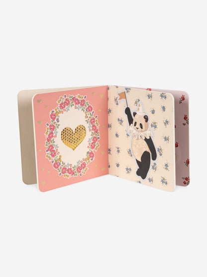 Konges Sløjd Touch and Feel Bear Book in Multicolour (15cm)