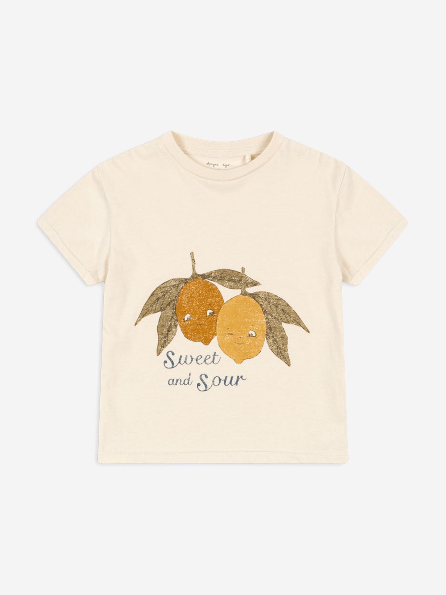Konges Sløjd Boys Sweet and Sour Famo T-Shirt in Ivory