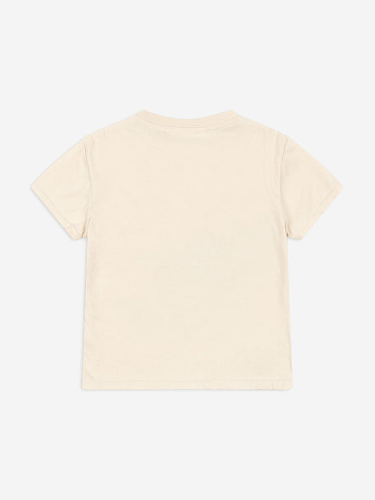 Konges Sløjd Boys Sweet and Sour Famo T-Shirt in Ivory
