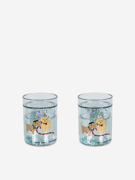 Konges Sløjd Kids 2 Pack Glitter Cups in Blue