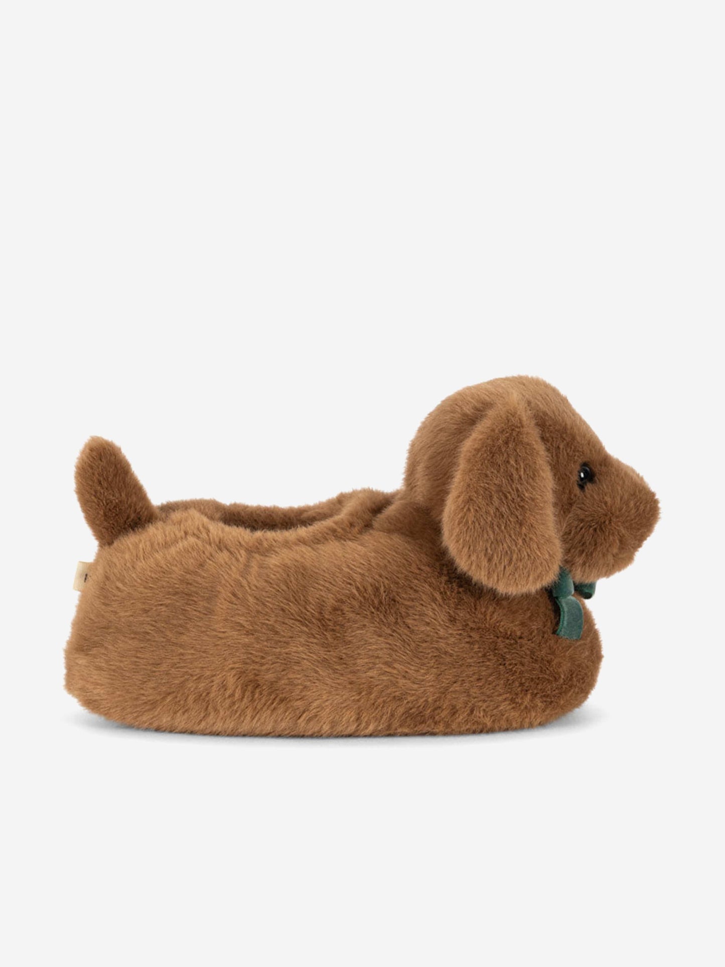 Konges Sløjd Kids Sausage Dog Footies in Brown