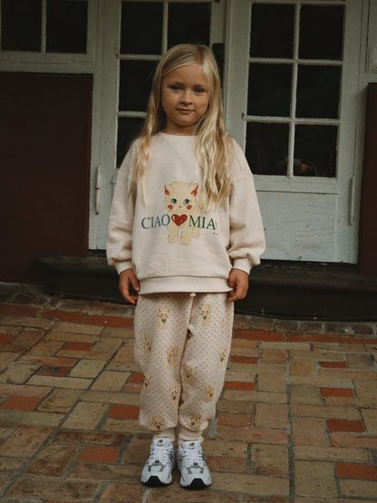 Konges Sløjd Girls Belli Miao Amore Joggers in Pink