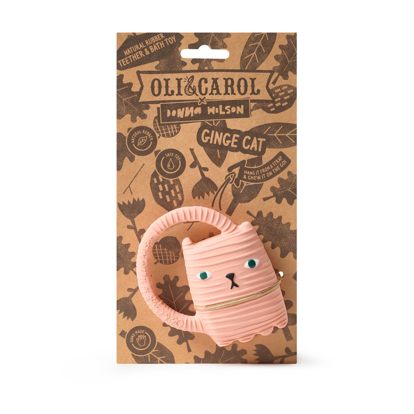 Oli & Carol x Donna Wilson Ginge the Cat Teether