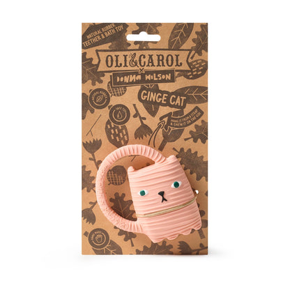 Oli & Carol x Donna Wilson Ginge the Cat Teether