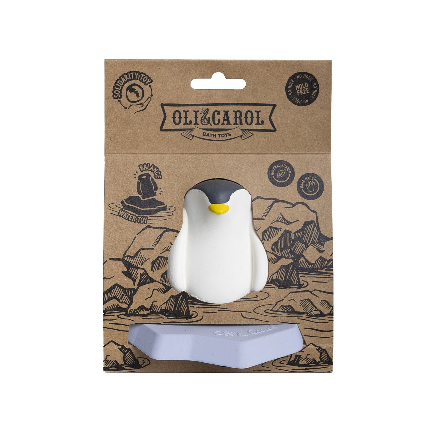Oli & Carol Penguin Bath Toy