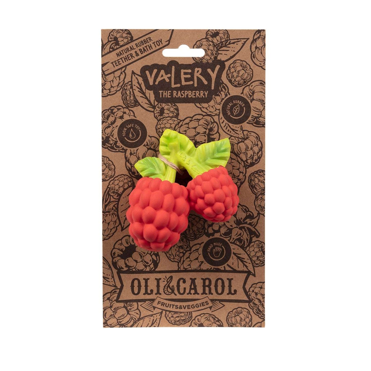 Oli & Carol Valery the Raspberry Teether