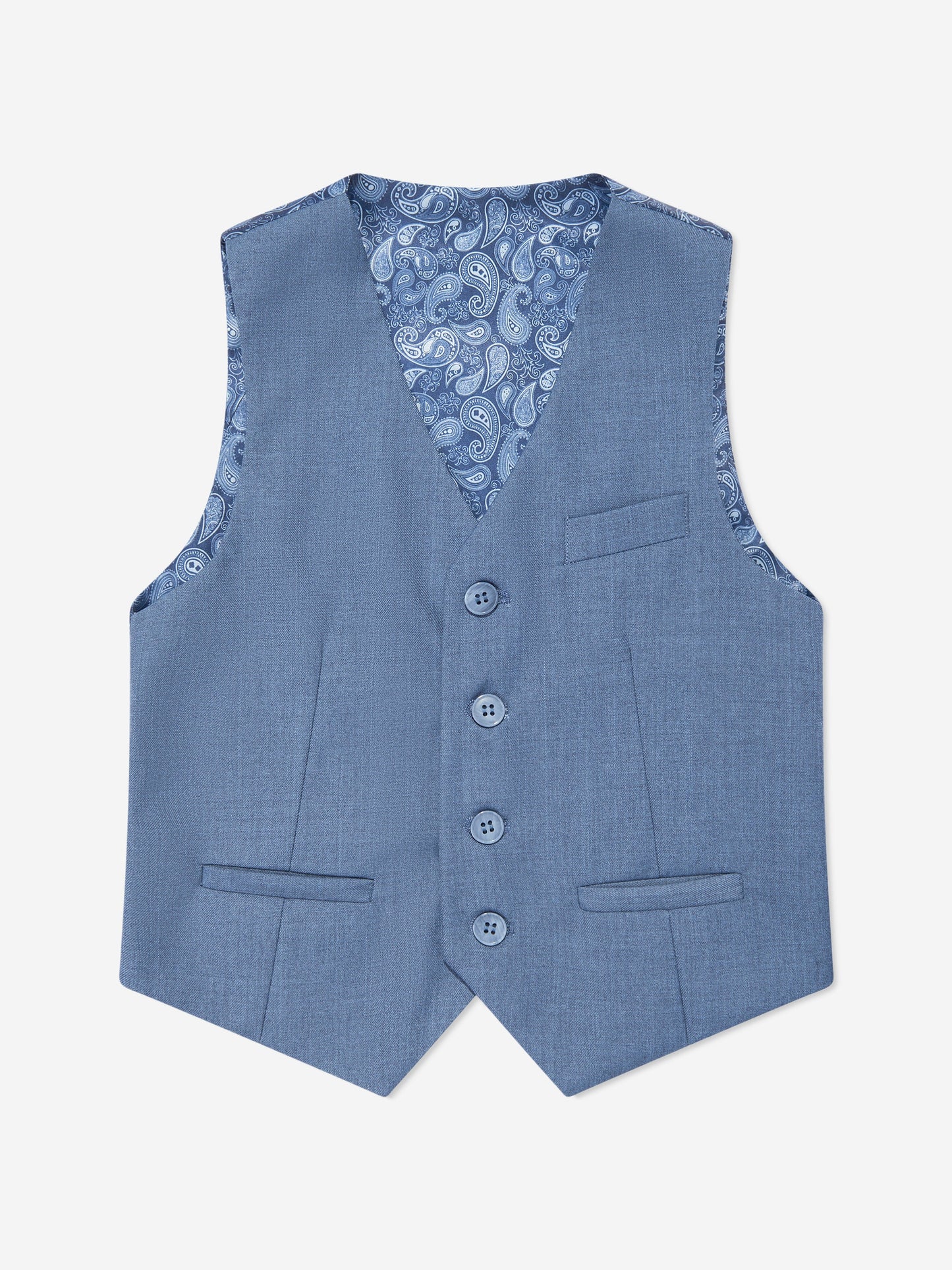 SUITLAB London Boys 7 Piece Suit Set in Blue