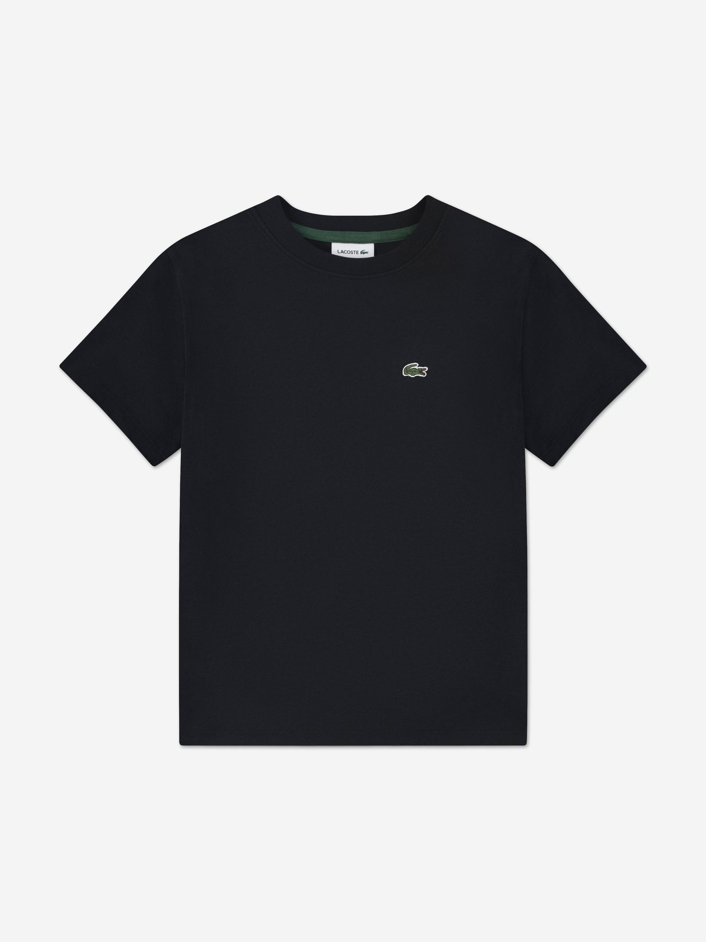 Lacoste Boys Logo T-Shirt in Black