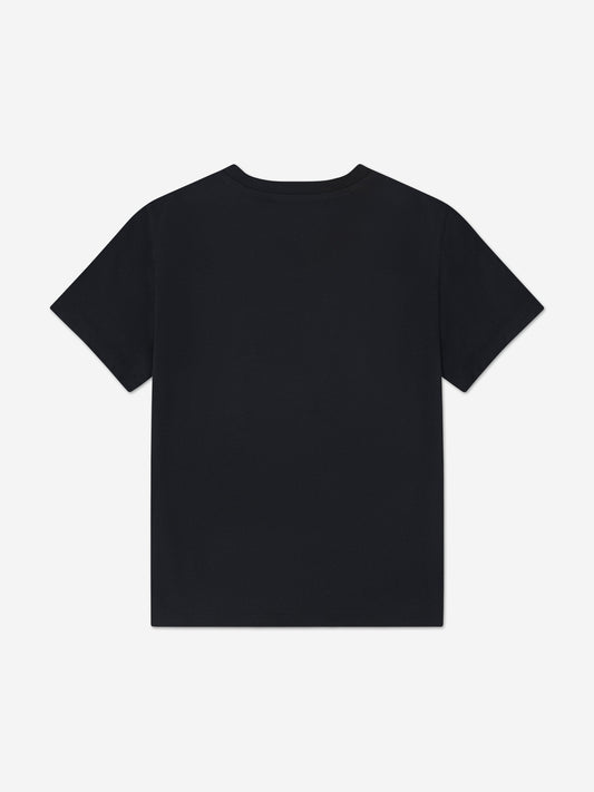 Lacoste Boys Logo T-Shirt in Black