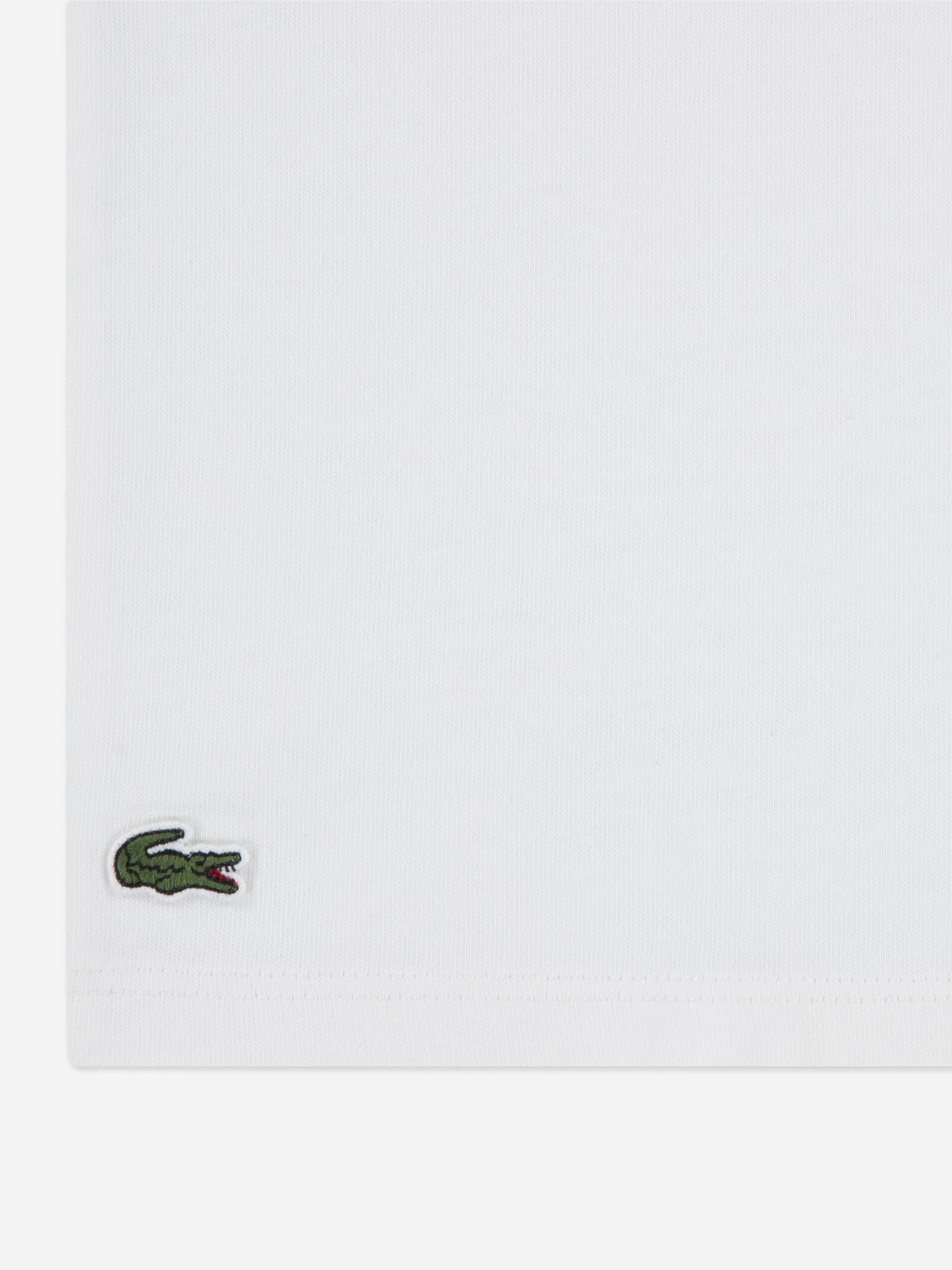 Lacoste Boys Graphic Core T-Shirt in Ivory