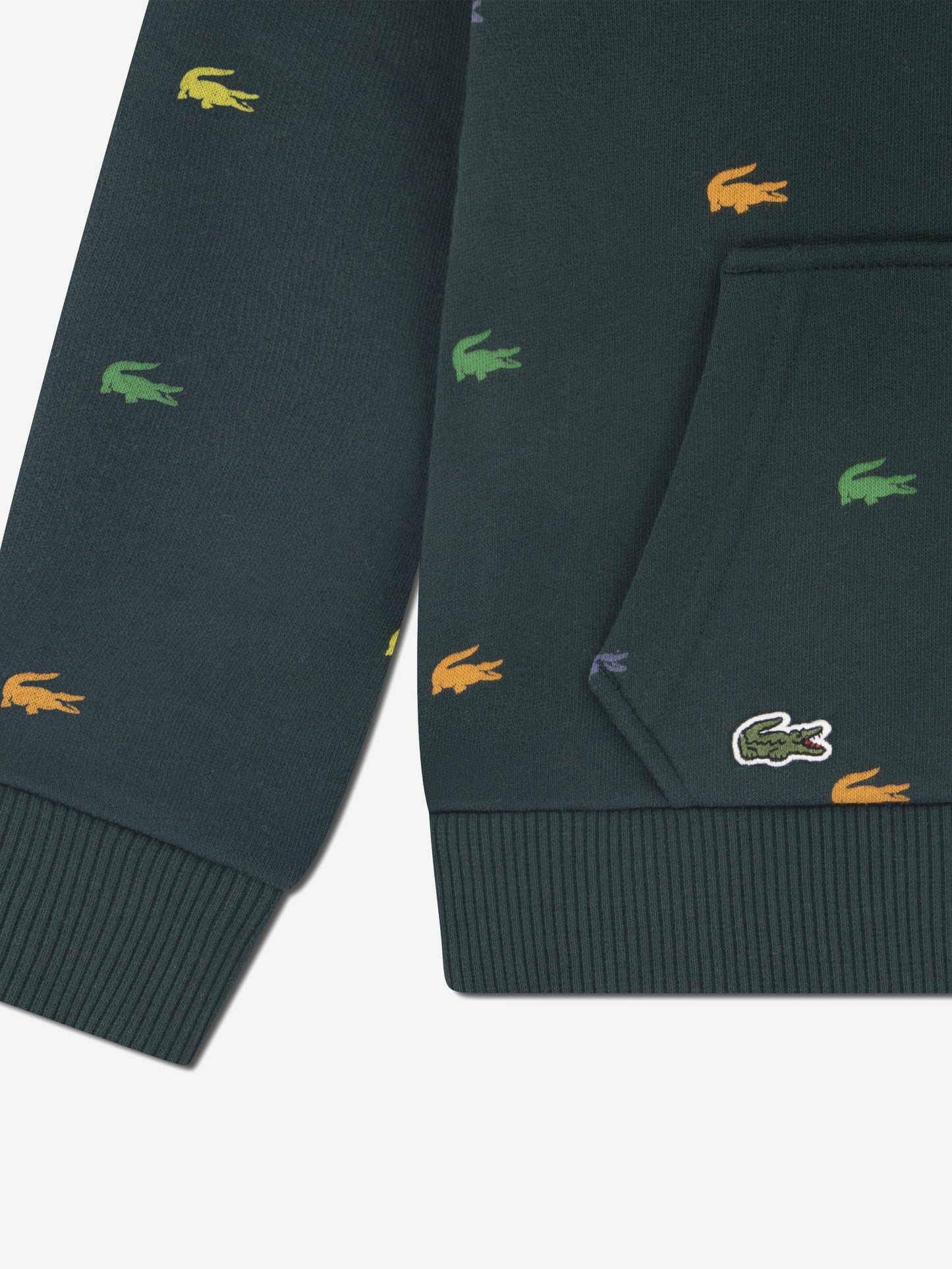 Lacoste Boys Allover Croc Tracksuit in Green