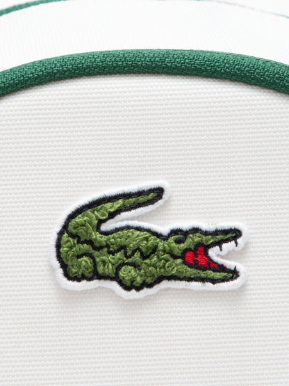 Lacoste Kids Logo Mini Backpack in Ivory (27cm)